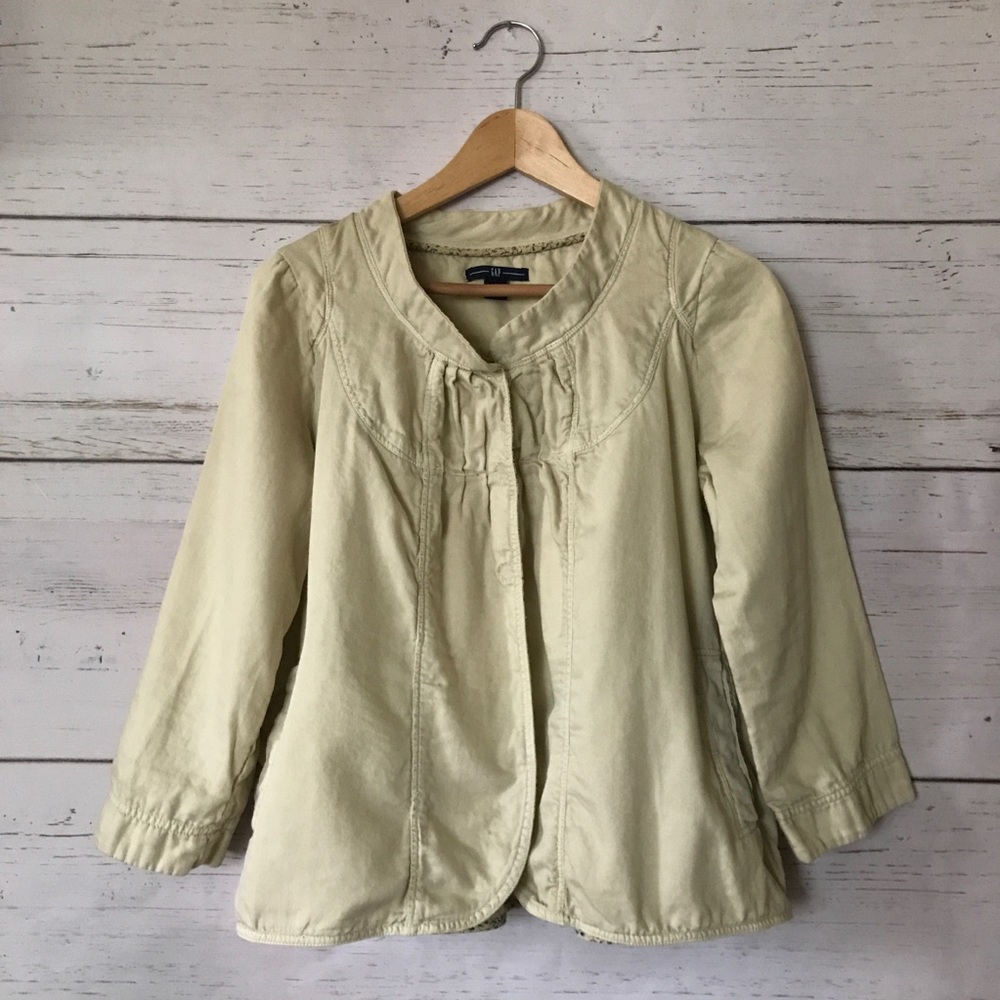 GAP khaki blazer jacket